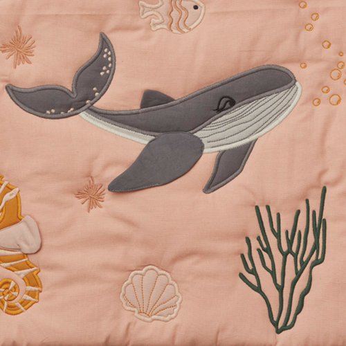 Tapis d'éveil Créatures Marines Sofie - Rose