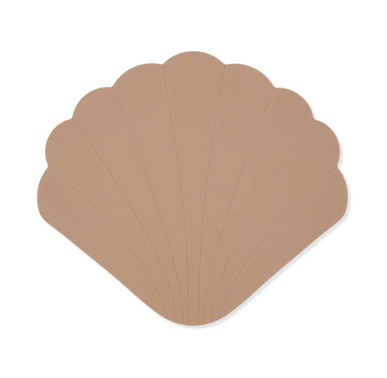 Tapis de bain Coquillage - Rose poudré