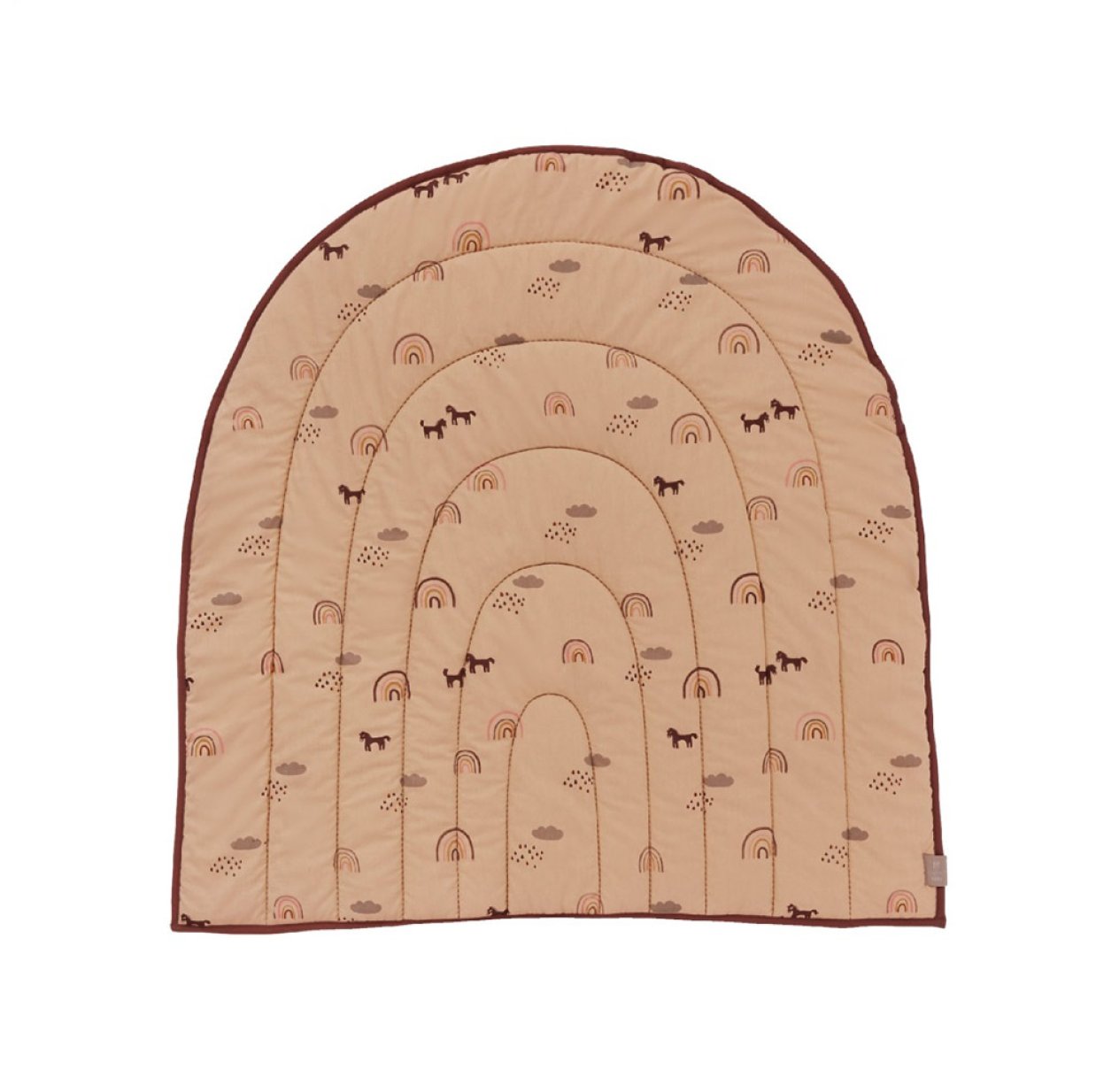 Tapis de jeux Arc-en-Ciel - Rose poudré