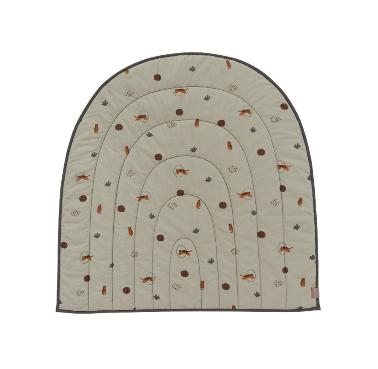 Tapis de jeux Arc-en-Ciel - Vert pâle