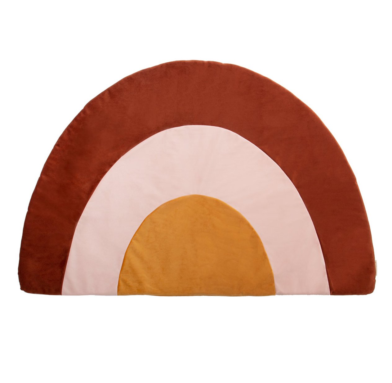 Tapis de Jeu Velours Arc-en-Ciel - Rouille