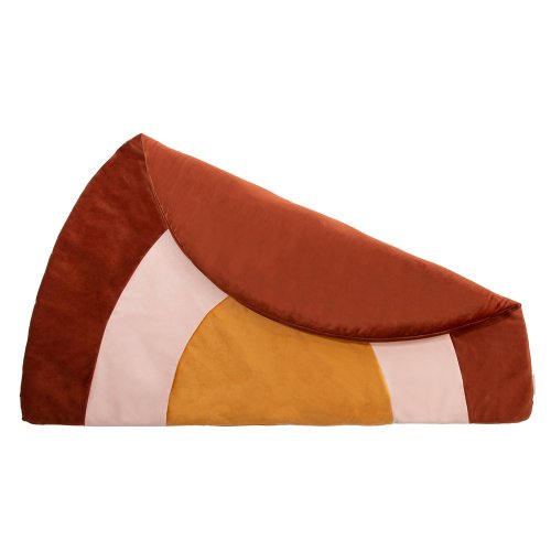 Tapis de Jeu Velours Arc-en-Ciel - Rouille
