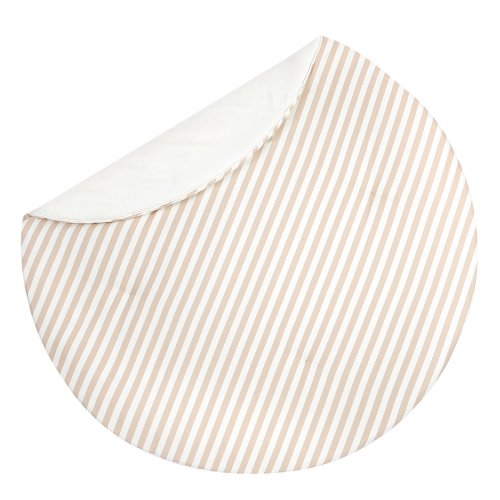 Tapis de jeux Fluffy - Taupe Stripes
