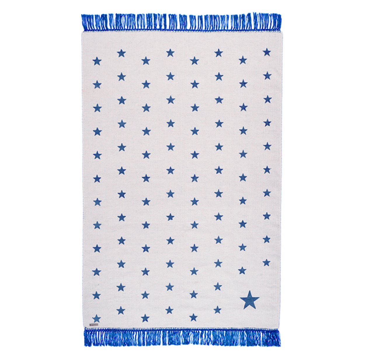 Tapis Etoiles - Gris/Bleu