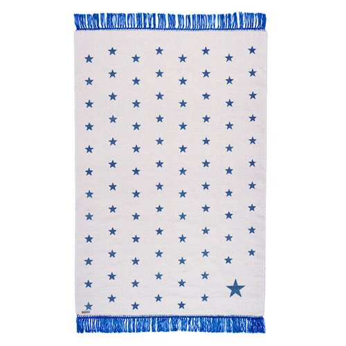 Tapis Etoiles - Gris/Bleu