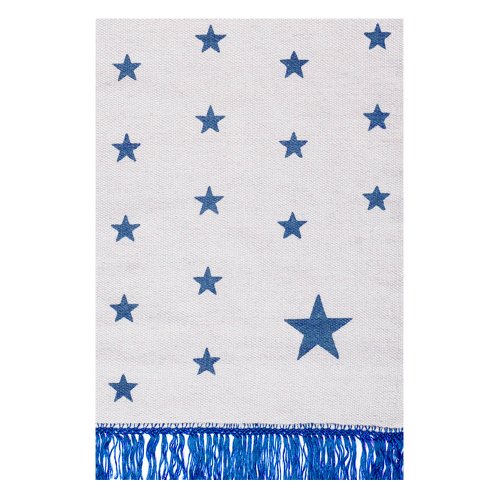 Tapis Etoiles - Gris/Bleu