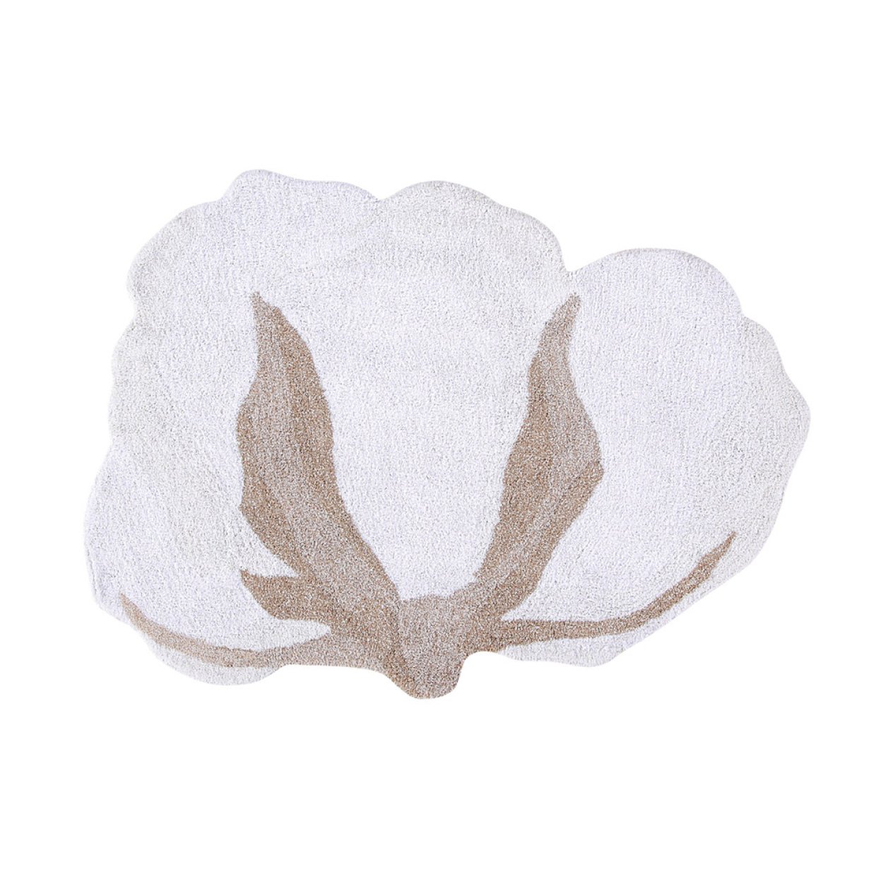 Tapis Fleur de coton