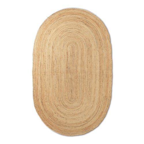Tapis Eternal ovale en Jute