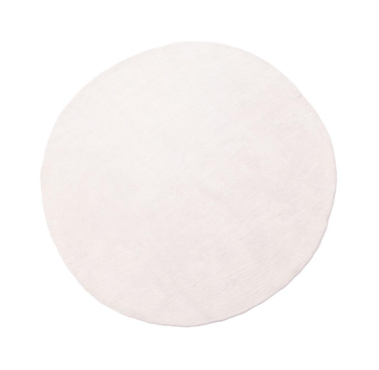 Tapis Kali en feutre 120 cm - Naturel