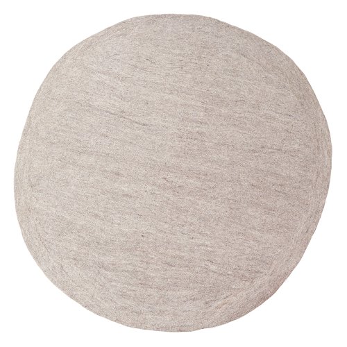 Tapis Kali en feutre 120 cm - Pierre clair