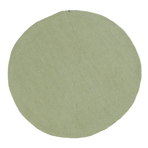 Tapis Kali en feutre 120 cm - Vert tendre