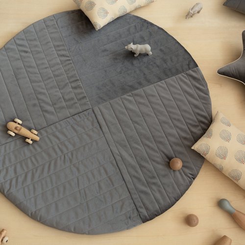 Tapis de Jeu Velours Kilimanjaro - Gris Slate