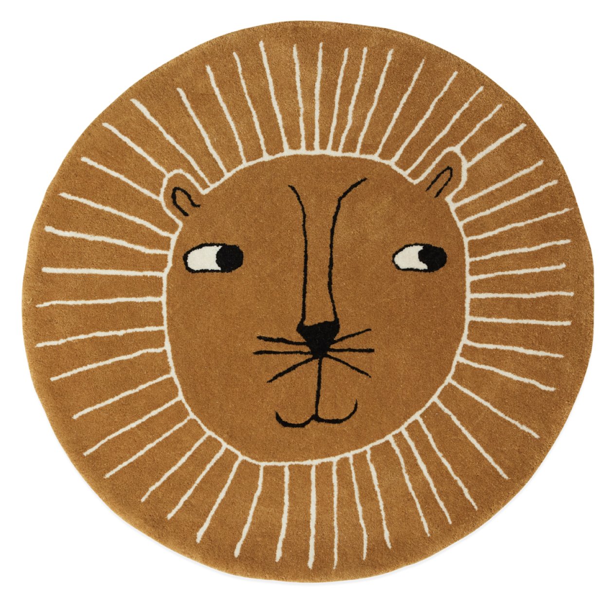 Tapis lion - Caramel