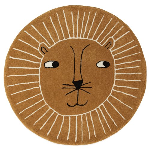 Tapis lion - Caramel