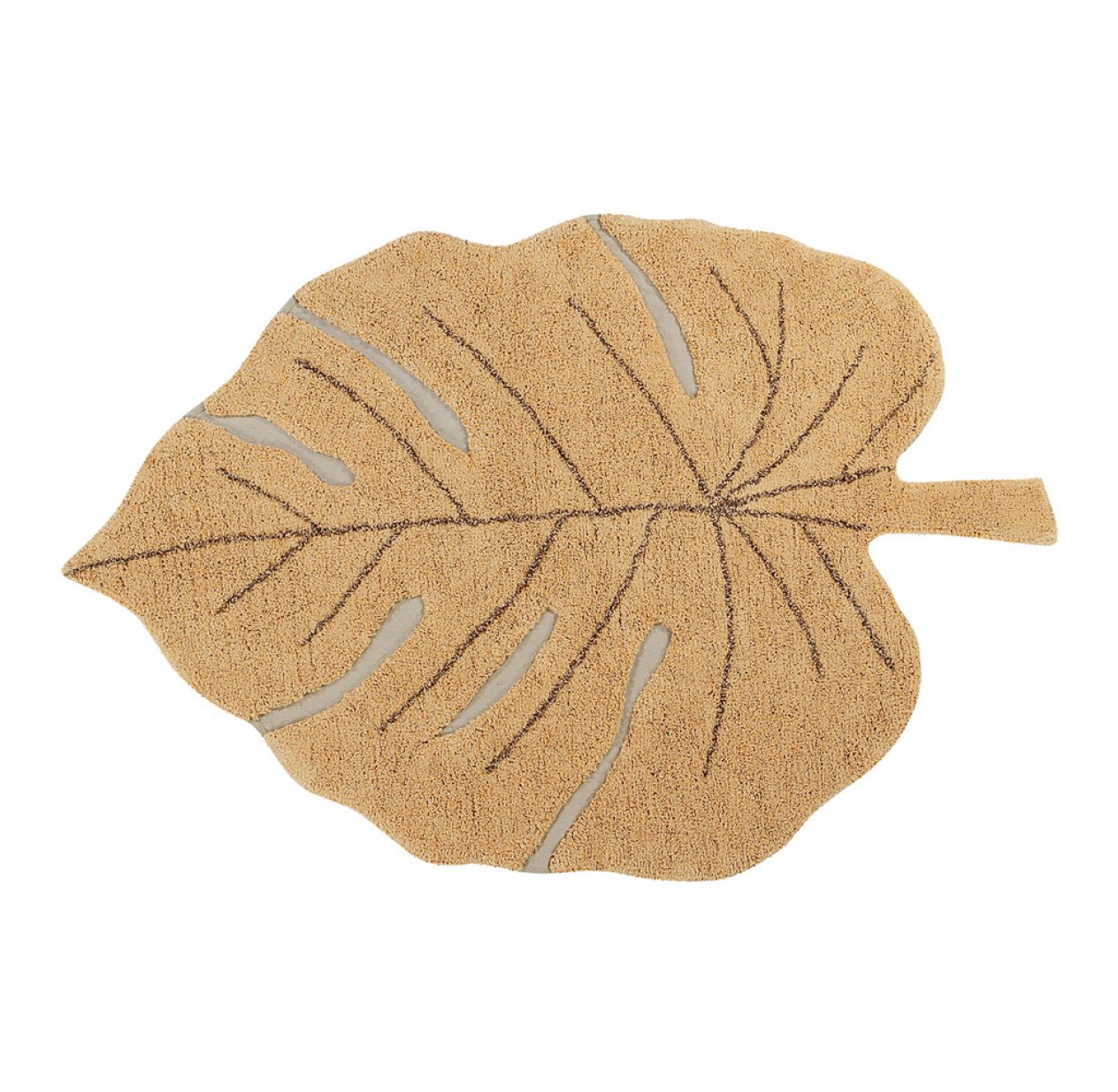 Tapis Monstera - Miel