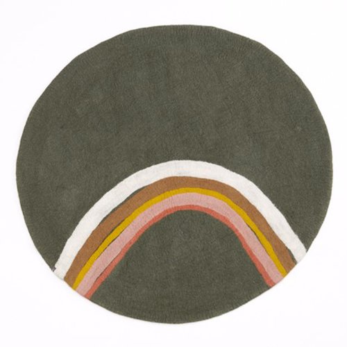 Tapis Indreni Arc-en-Ciel 120 cm - Gris minéral