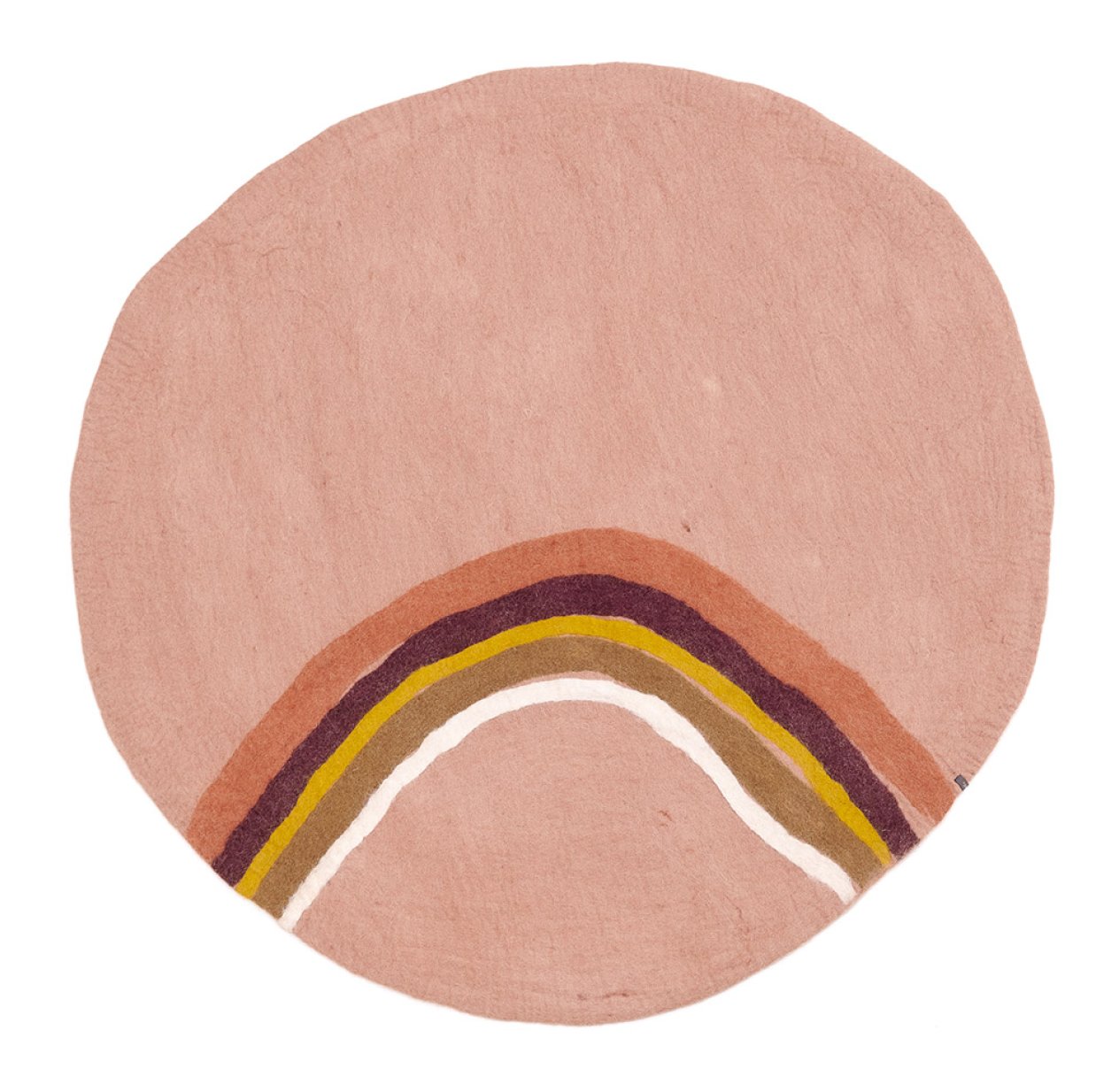 Tapis Indreni Arc-en-Ciel 120 cm - Rose quartz