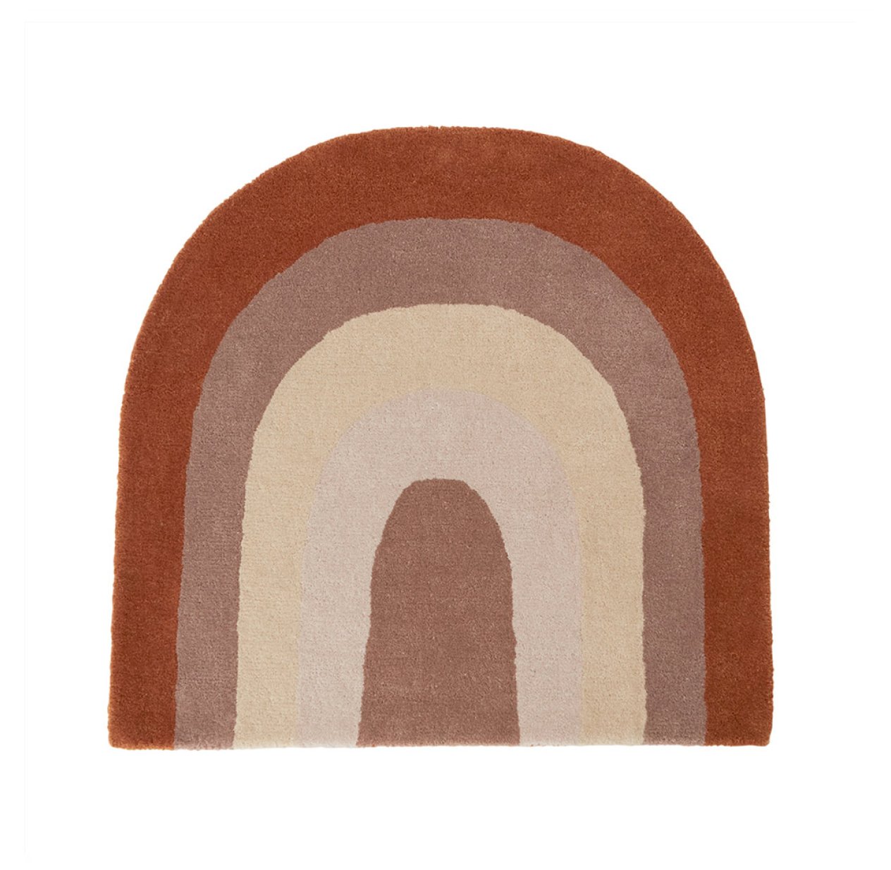 Tapis Arc-en-Ciel - Rouille