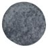 Tapis Rond poils courts - Anthracite