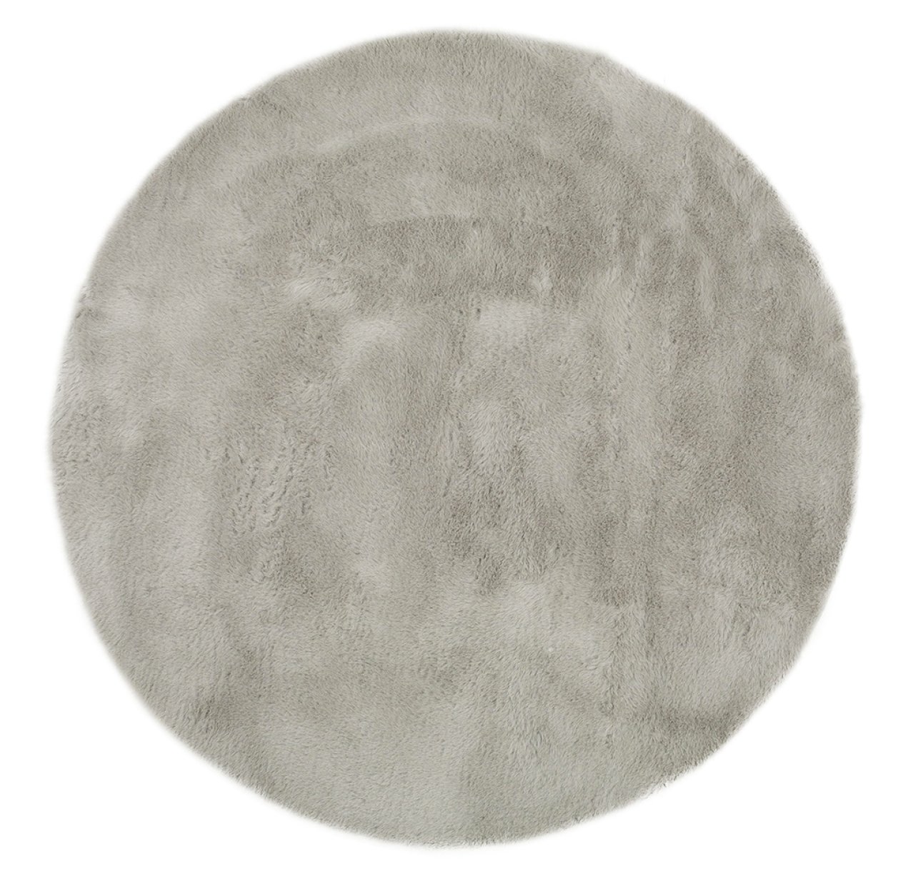 Tapis Rond - Gris clair