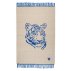 Tapis Tigre - Gris/Bleu Electrique