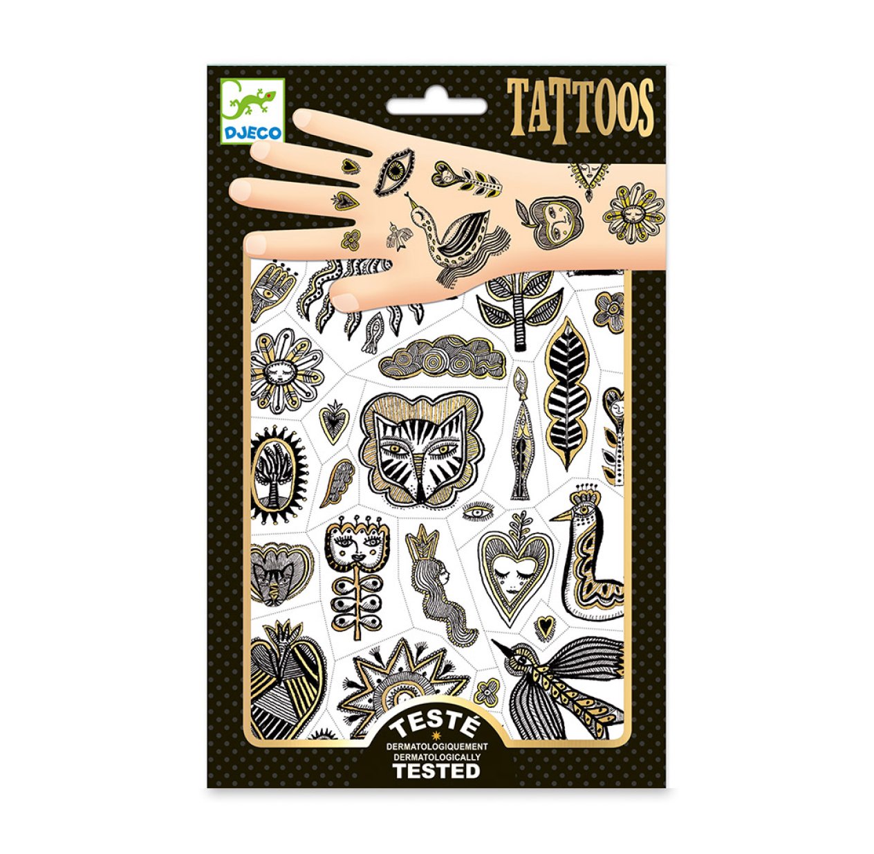 Tatouages dorés - Golden Chic