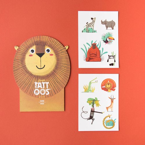 Set de Tatouages - Jungle