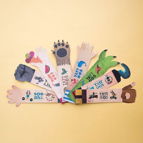 Set de Tatouages - Océan