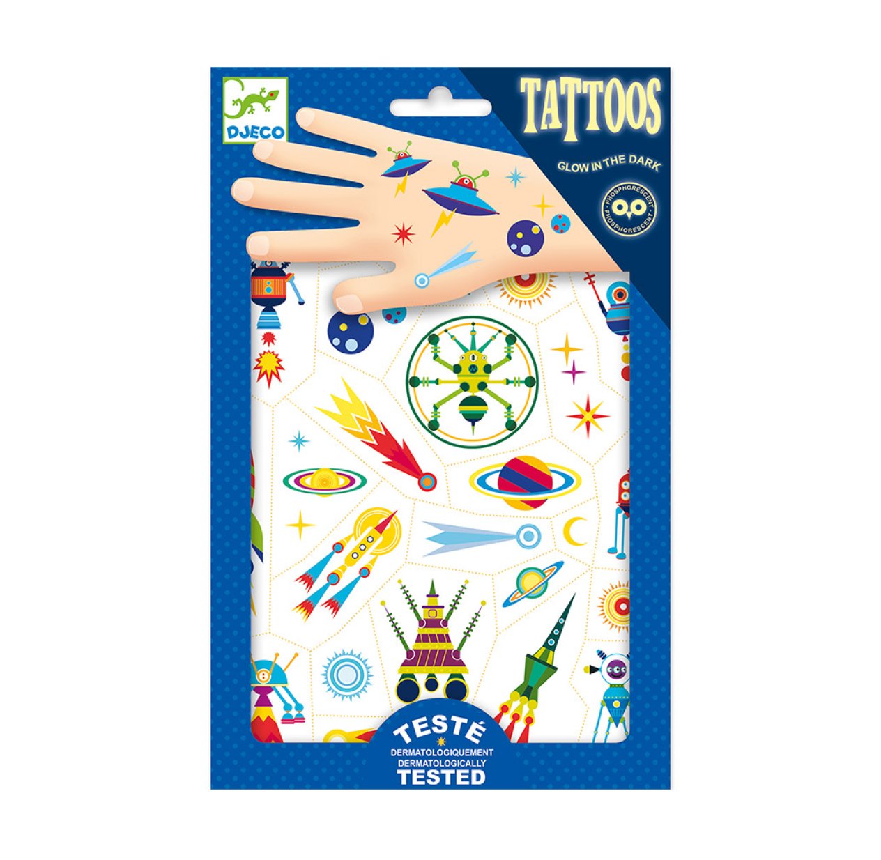 Tatouages phosphorescents - Space Oddity