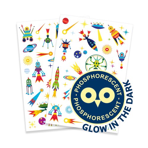 Tatouages phosphorescents - Space Oddity