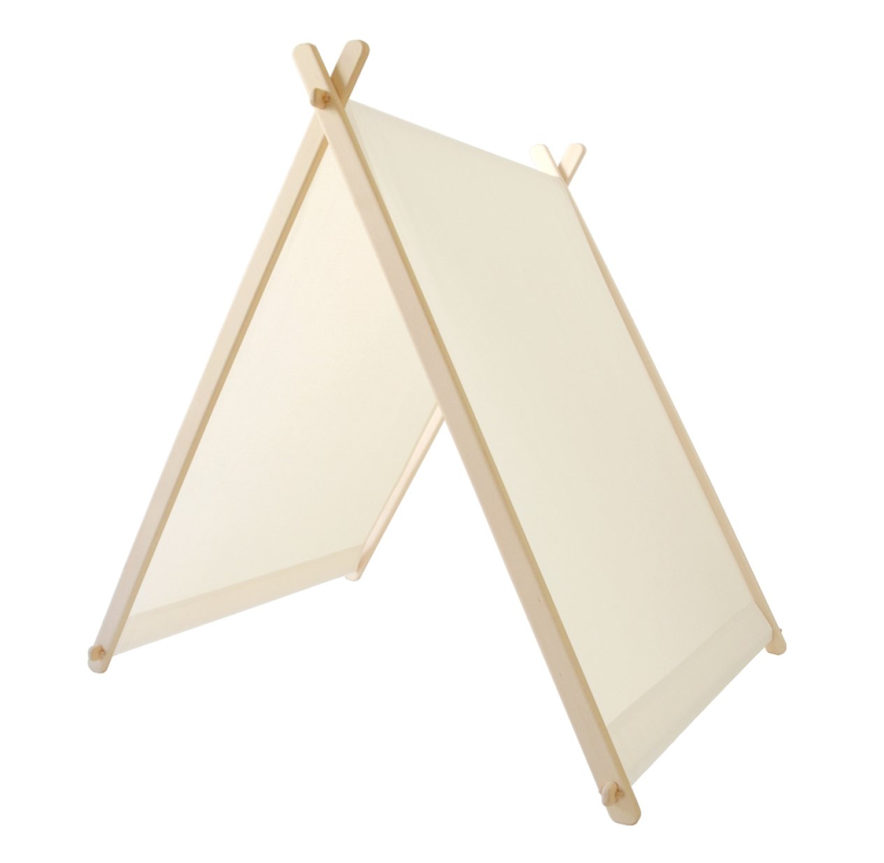 Tente enfant - Blanc/Hêtre