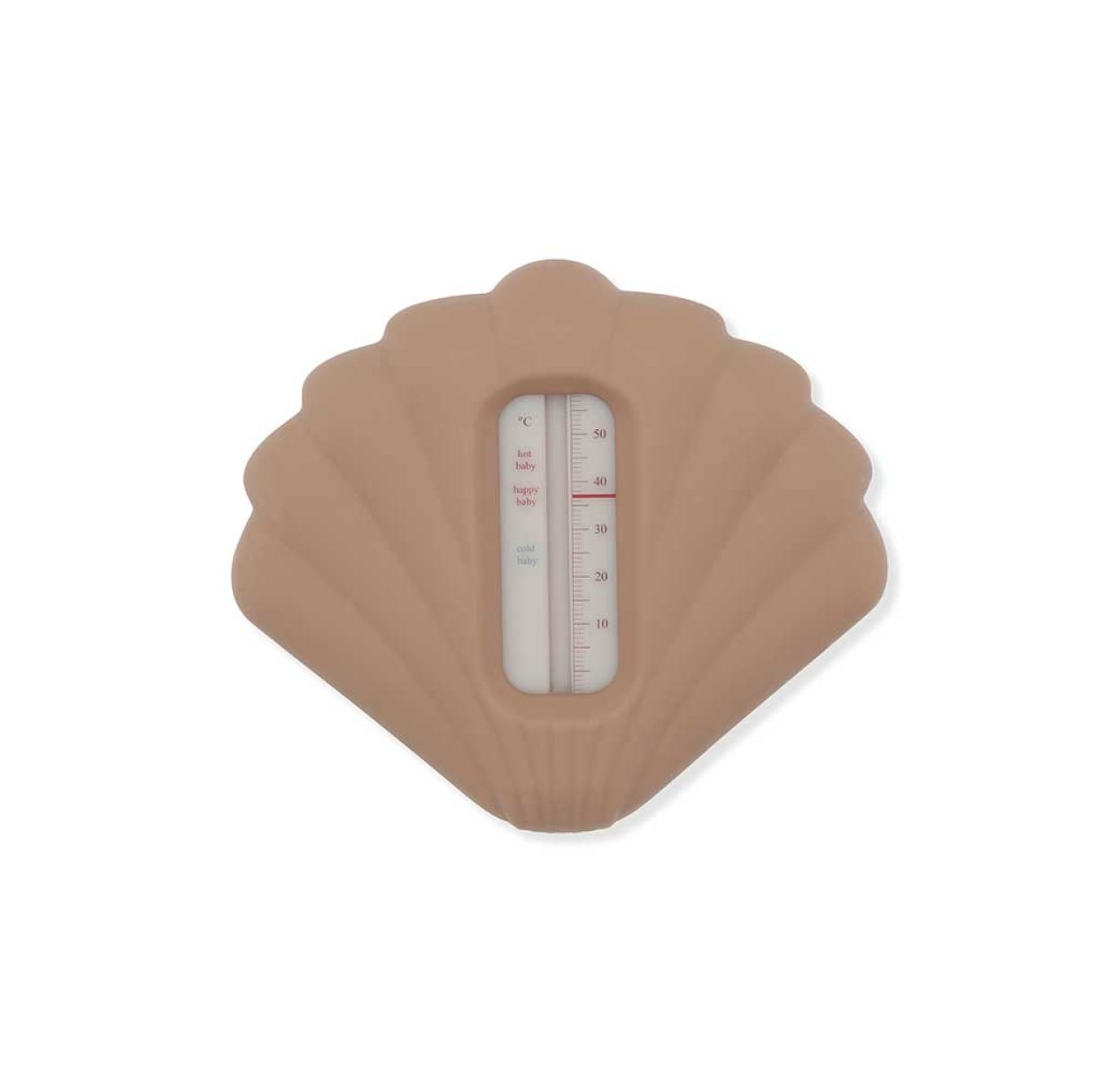 Thermomètre de bain Coquillage - Rose poudré