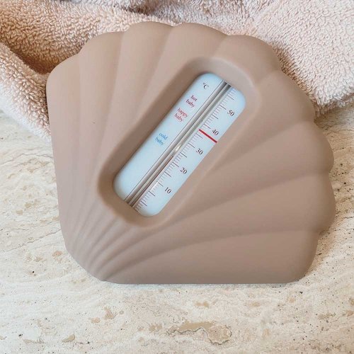 Thermomètre de bain Coquillage - Rose poudré