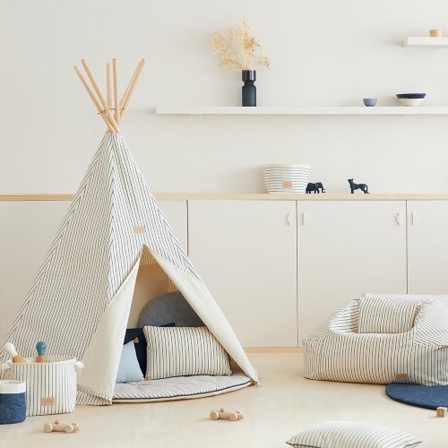 Tipi Arizona - Blue Thin Stripes