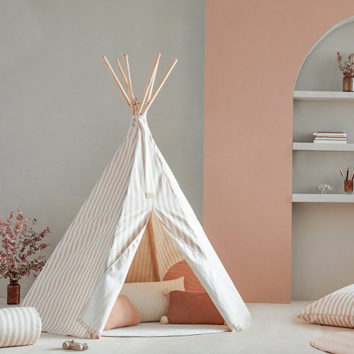 Tipi Arizona - Taupe Stripes
