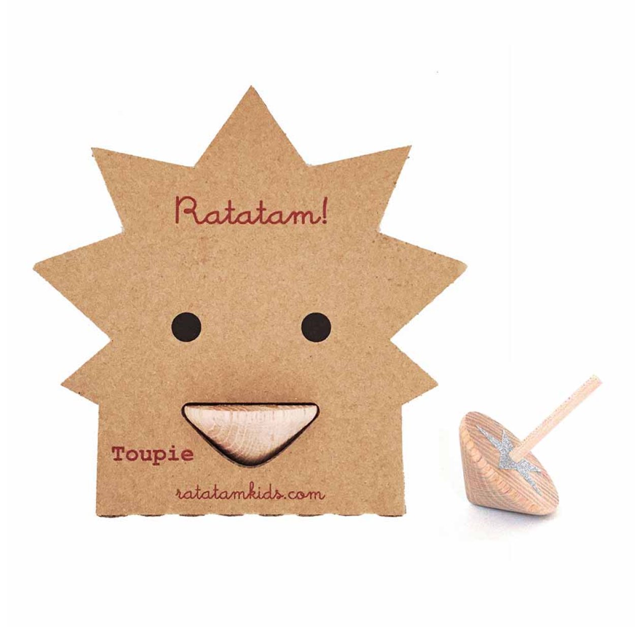 Toupie paillette - Argent