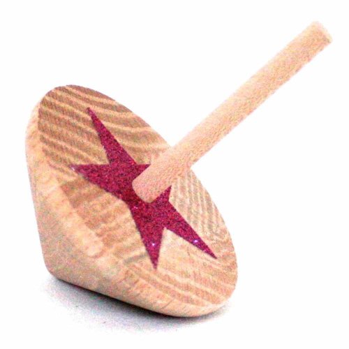 Toupie paillette - Rose