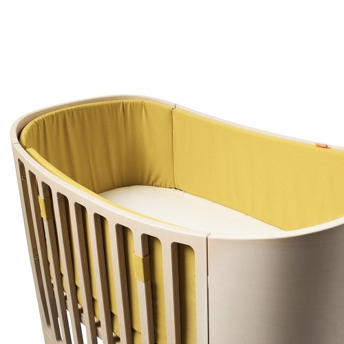 Tour de lit bébé pour lit évolutif Leander - Curry