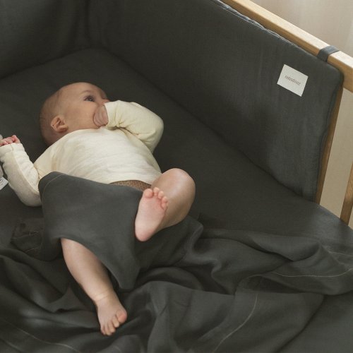 Tour de lit Lin Français - Blanc