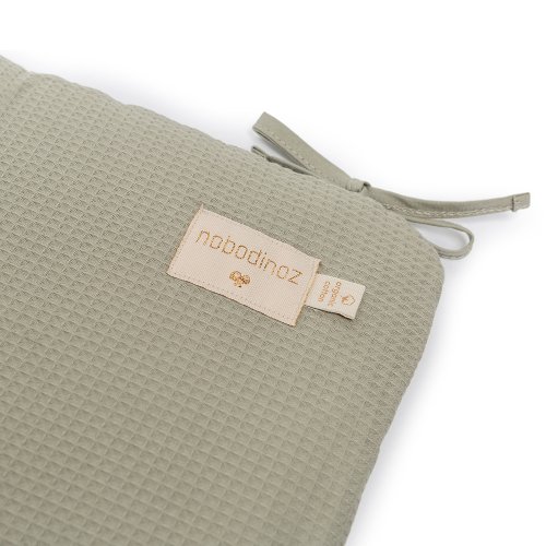 Tour de lit bébé Nest nid d'abeille Elements - Vert Laurier