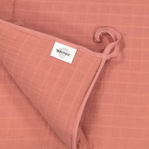 Tour de lit Round Terracotta