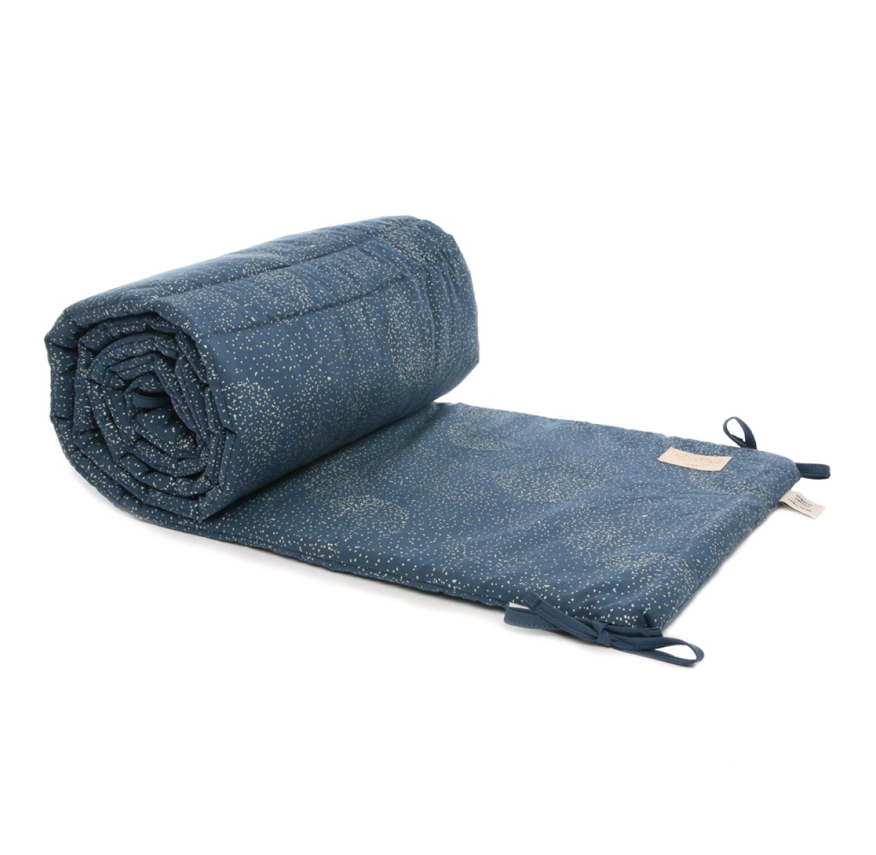 Tour de lit bébé Nest bubble Elements - Bleu marine