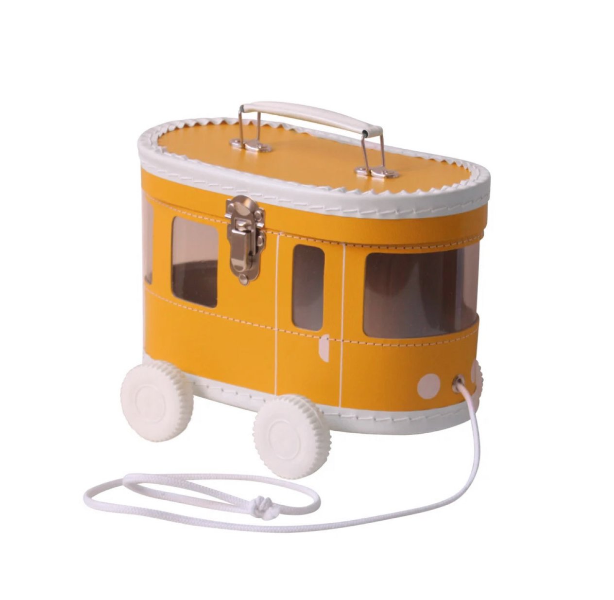 Tramway Valise à tirer - Jaune