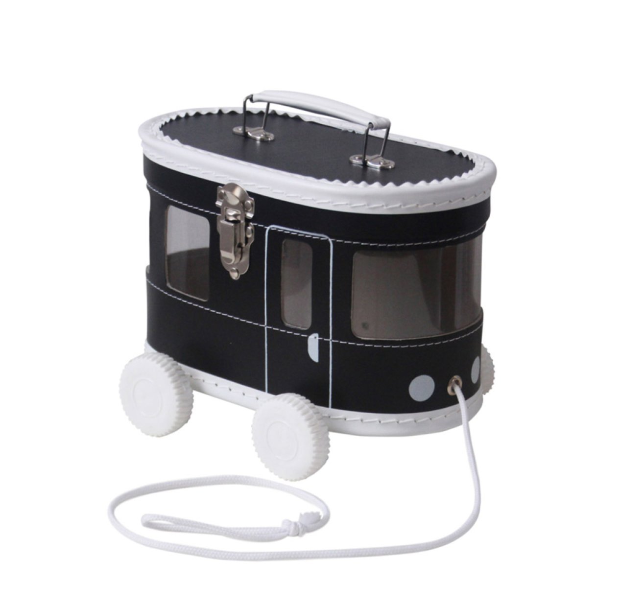 Tramway Valise à tirer - Noir