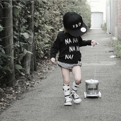 Tramway Valise à tirer - Noir