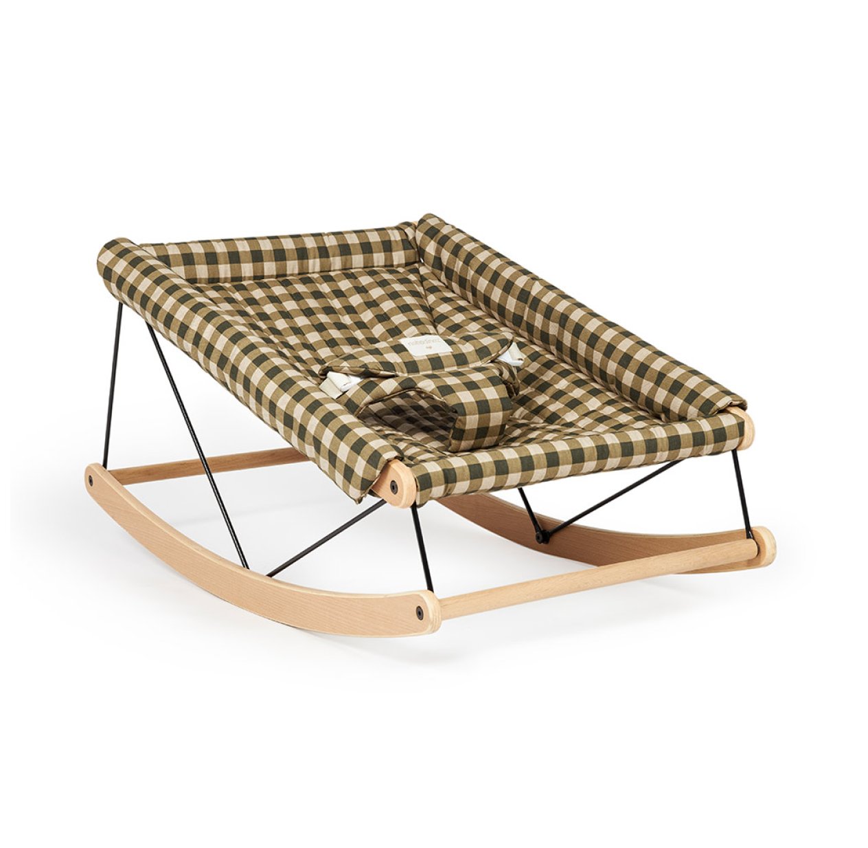 Transat Bébé Growing Green Hyde Park - Carreaux verts