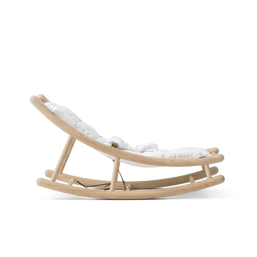 Transat Bébé évolutif Wood - Chêne/Blanc