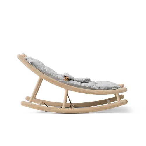 Transat Bébé évolutif Wood - Chêne/Gris