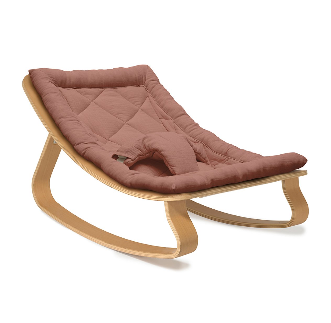 Transat bébé Levo Hêtre - Bois de Rose