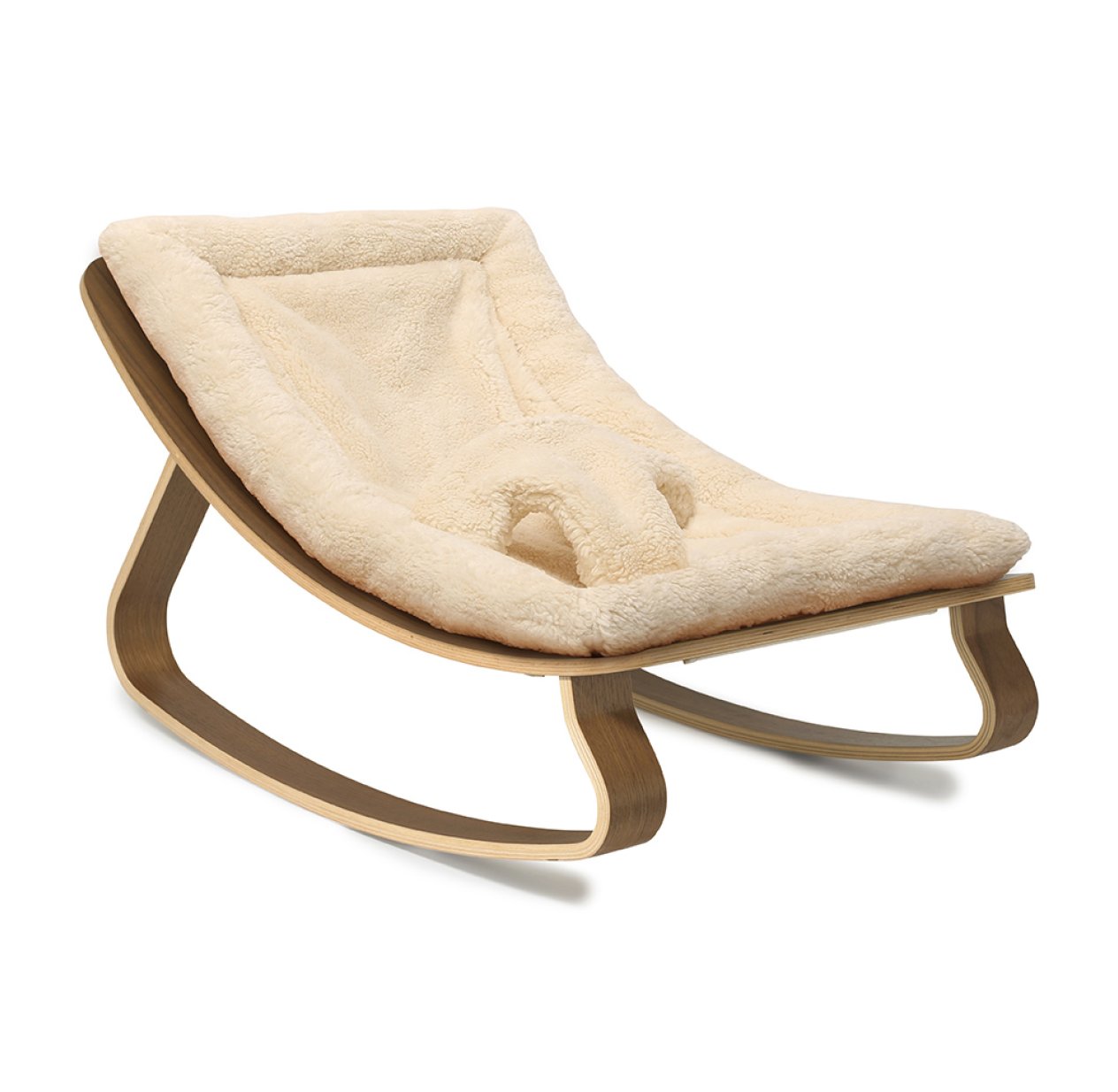 Transat bébé Levo Noyer - Fourrure